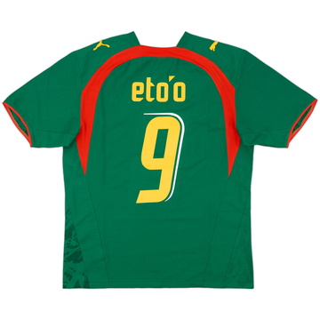 カメルーン代表2014 #9 ETO’ O サイズXL PUMA カメルーン代表 2014 ユニフォーム ホーム 半袖 レプリカ