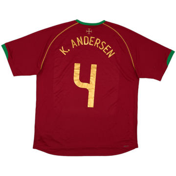 2006-08 Portugal Home Shirt C.Ronaldo #17 - 4/10 - (XL)