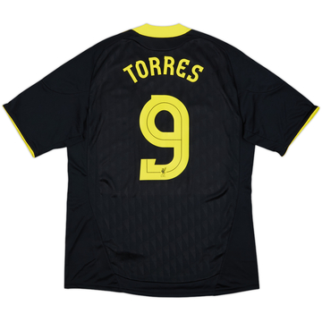 2010-11 Liverpool Third L/S Shirt Torres #9 - 6/10 - (M)