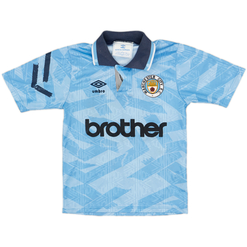 激安通販の Home City Manchester 1991-93 Shirt (XL) - 9/10 - ウェア