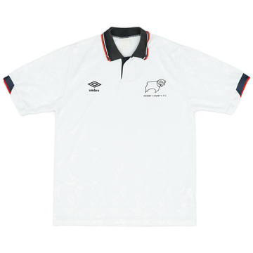 1989-91 Derby County Home Shirt - 8/10 - (L)