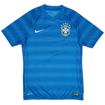 2014-15 Brazil Away Shirt Marcelo #6 - 8/10 - (L)