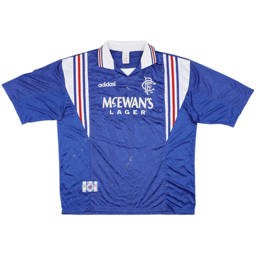 1996-97 Rangers Home Shirt - 5/10 - (XL)