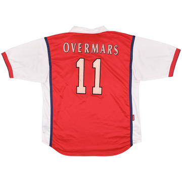 1998-99 Arsenal Home Shirt Overmars #11 - 8/10 - (XL)