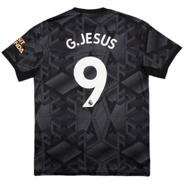 アーセナル G. JESUS 9番 シャツ 2023-24 Arsenal Third Shirt G.Jesus #9