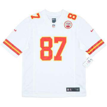 Kansas City Chiefs KELCE 87 ユニフォーム NFL Kansas City Chiefs Home Game Jersey Travis Kelce #87