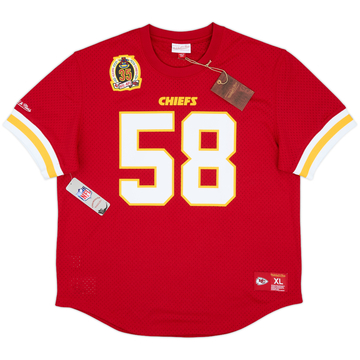 1994 Kansas City Chiefs D. Thomas #58 Authentic Mitchell & Ness