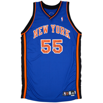 2006-07 New York Knicks #55 Signed adidas Pro Cut Away Jersey - 9/10 - (XXL)