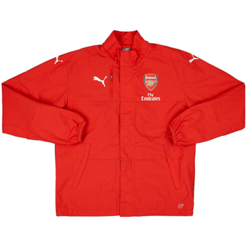 2016-17 Arsenal Puma Hooded Rain Jacket (S)