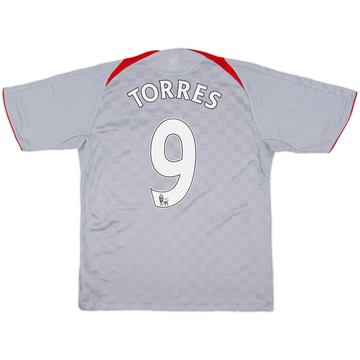 2009-10 Liverpool Away Shirt Torres #9 - 7/10 - (L)