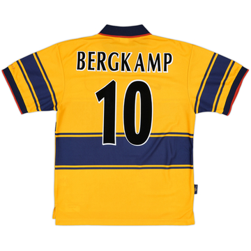 2004-06 Arsenal Away Shirt Bergkamp #10 - 7/10 - (XL)