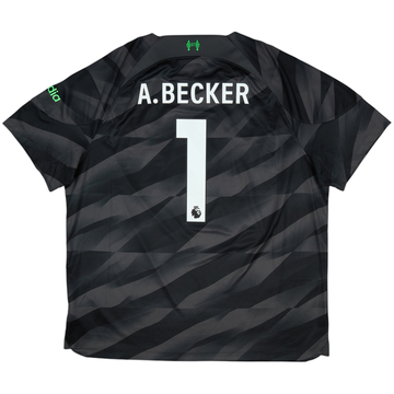 2023-24 Liverpool GK Shirt A.Becker #1 - 10/10 - (XXL)