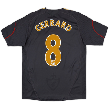 2009-10 Liverpool Away Shirt Gerrard #8