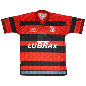 訳あり 1995-96 (L) - 9/10 - #7 Shirt Home Centenary Flamengo ウェア