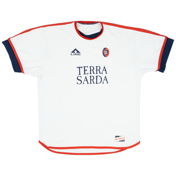 レトロ　LINE TERRA SARDA サッカーシャツ　ゾラ　10番　Mサイズ レトロ LINE TERRA SARDA サッカーシャツ ゾラ 10番 Mサイズ