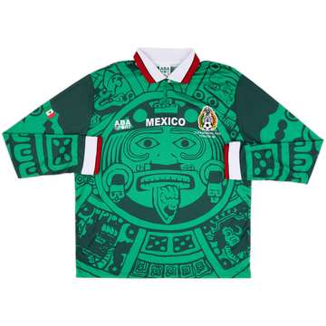 Camiseta de local ABA Sport reedición de México 1998 L/S