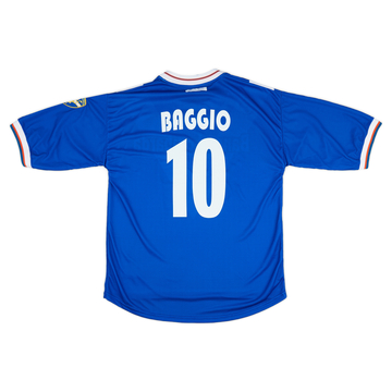 2001-02 Brescia Garman Reissue Third L/S Shirt Baggio #10