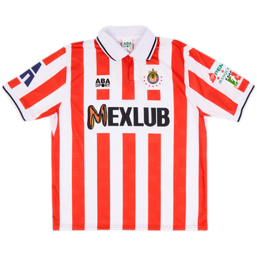 Camiseta de local ABA Sport Reedición de las Chivas Guadalajara 1995-96