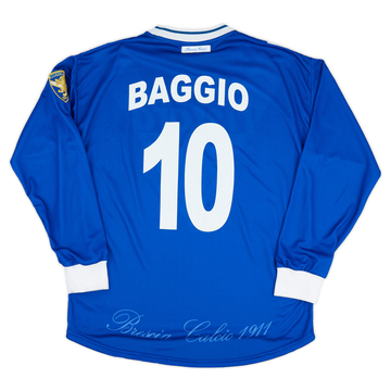 2000-01 Brescia Garman Reissue Home L/S Shirt Baggio #10
