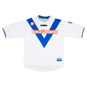 2001-02 Brescia Garman Reissue Third L/S Shirt Guardiola #28