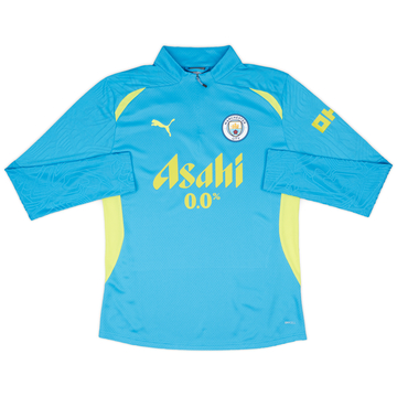 2024-25 Manchester City Player Issue 1/4 Zip Training Top