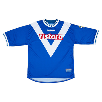 BAGGIO #10 BRESCIA CALCIO 01/02 Soccer Football Jersey Lomg