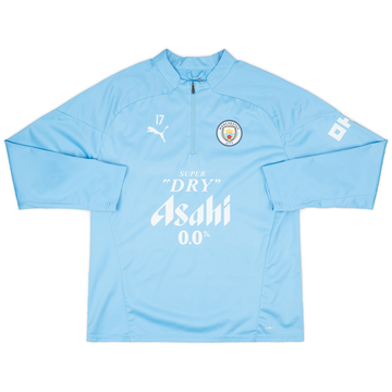 2023-24 Manchester City Player Issue 1/4 Zip Training Top