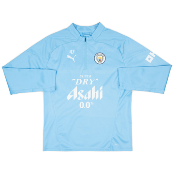 2023-24 Manchester City Player Issue 1/4 Zip Rain Top #47