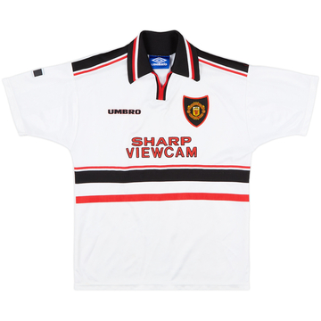 1997-99 Manchester United Away Shirt - 7/10 - (L.Boys)