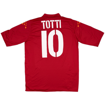 ウェア 04-05 ROMA TOTTI #10 2004-05 Roma Home Shirt Totti #10 - 5/10 - (L)