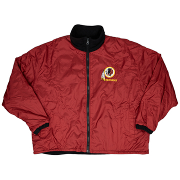 90s〜 nfl nylon × fleece reversible jkt Vintage 90s pro player Minnesota Vikings nfl reversible