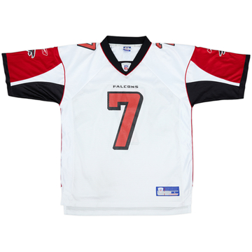 2005-06 Atlanta Falcons Vick #7 Reebok On Field Away Jersey (Very