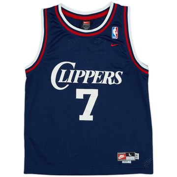 2000-03 LA Clippers Odom #7 Nike Swingman Away Jersey (Excellent) XL