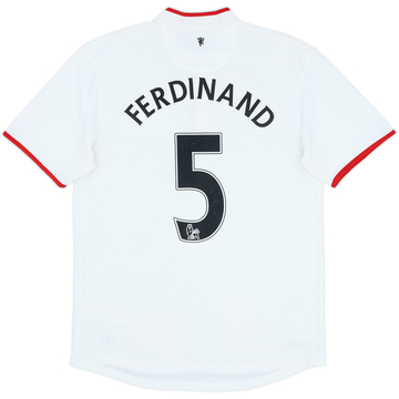 2010-12 Manchester United Away Shirt Ferdinand #5 - 5/10 - (XXL)