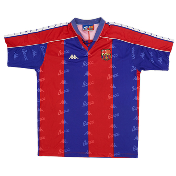 Kappa FC Barcelona 長袖シャツ 10番　ロマーリオ Romario 10 Kappa FC Barcelona 93-95 Home Long Sleeve Vintage