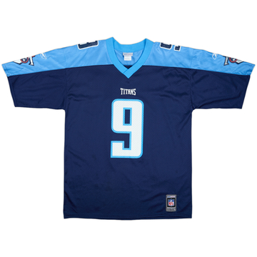 2005 Tennessee Titans McNair #9 Reebok On Field Jersey (Home) XXL