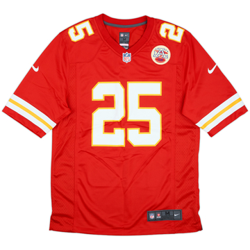 2012-16 Kansas City Chiefs Charles #25 Nike Game Jersey (Home) M