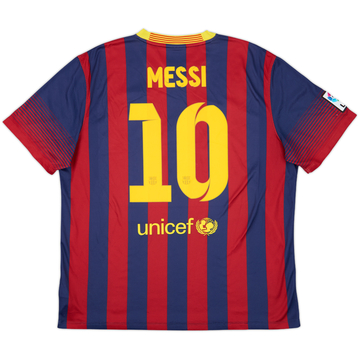 2013-14 Barcelona Home Shirt Neymar #11 - 7/10 - (XL)