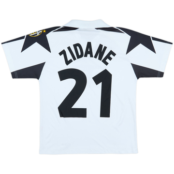 1999-00 Juventus Away Shirt Zidane #21 (S)