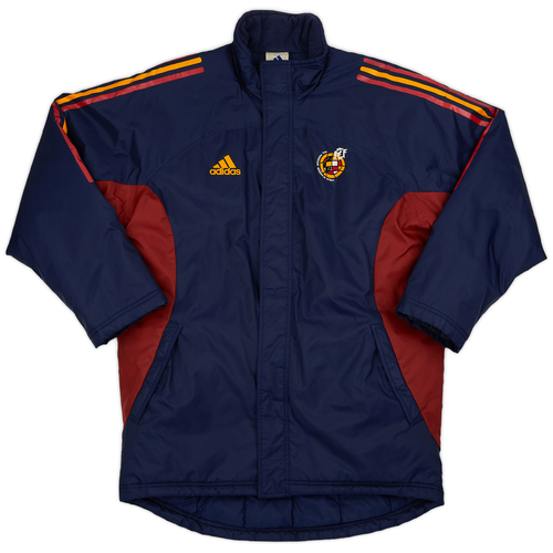 Adidas soccer bench coat shop