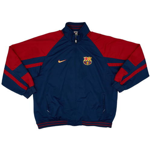 1998 99 Barcelona Nike Track Jacket 9 10 XXL