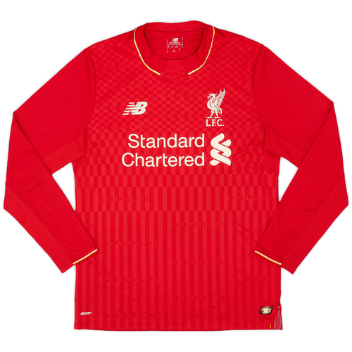 Liverpool home best sale long sleeve jersey