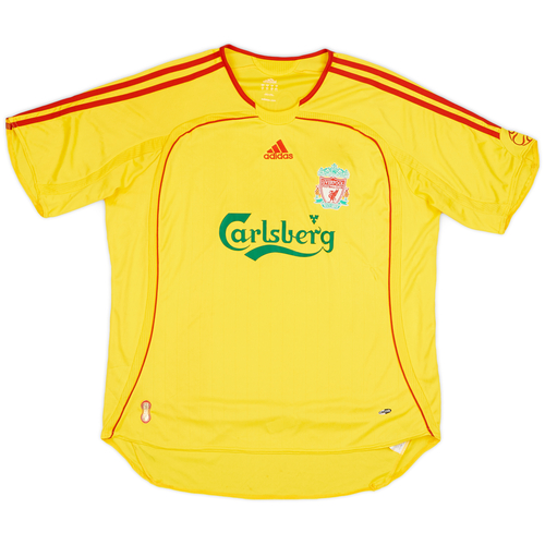Yellow carlsberg liverpool best sale shirt