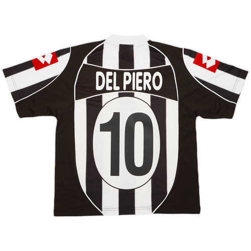 2002 03 Juventus Home Shirt Del Piero 10 8 10 L