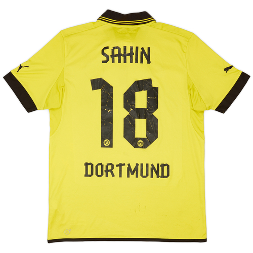 2012 13 Borussia Dortmund Home Shirt Sahin 18 4 10 L