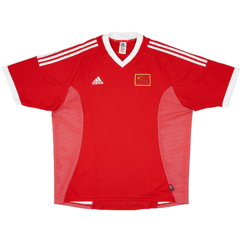 2002 04 China Home Shirt 9 10 XL