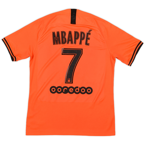 2019 20 Paris Saint Germain Away Shirt Mbappe 7 7 10 M
