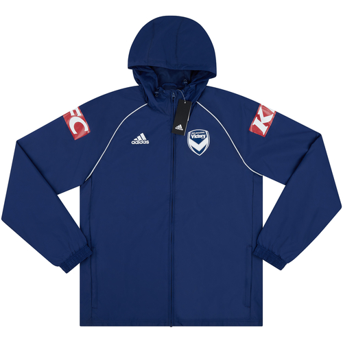 2018 19 Melbourne Victory adidas Rain Jacket