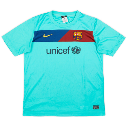 2010 11 Barcelona Away Shirt 9 10 XL.Boys