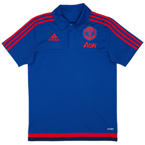 2015 16 Manchester United adidas Polo Shirt 10 10 S